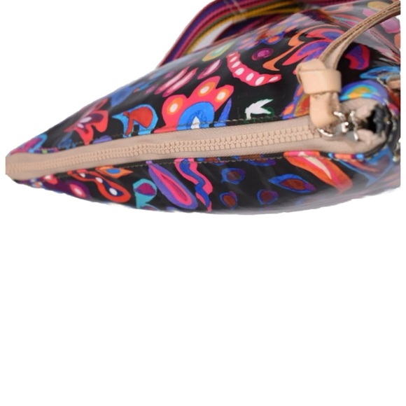 SOLD!!⭐️🌈Consuela Sophie Black Swirly Downtown Crossbody!🌈🌟 - Picture 11 of 14